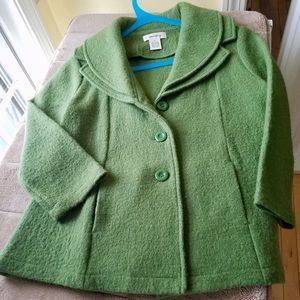 100% wool jacket by Linda Lucia